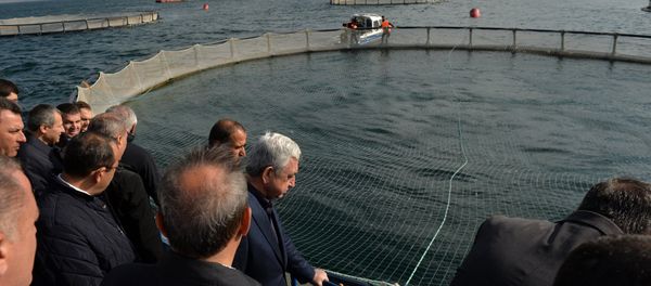 Рабочий визит Президента в Гегаркуникский марз - Sputnik Армения
