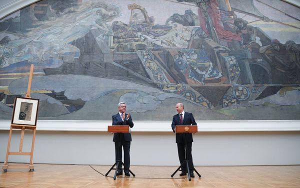 Президент РФ В.Путин встретился с президентом Армении С. Саргсяном - Sputnik Армения