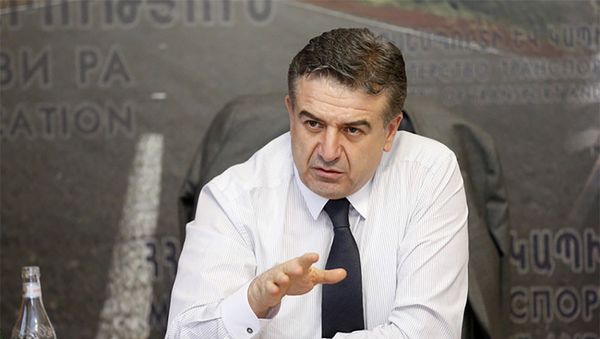 Премьер-министр РА Карен Карапетян - Sputnik Армения