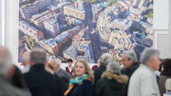 Выставка Северный проспект. Вчера, сегодня, завтра, посвященная 10-летию Северного проспекта - Sputnik Армения