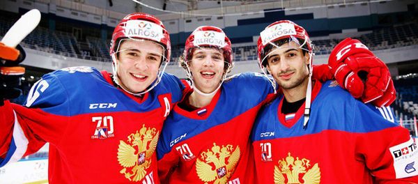 Игроки молодежной /U-20/ сборной России по хоккею Игроки молодежной /U-20/ сборной России по хоккею - Sputnik Արմենիա