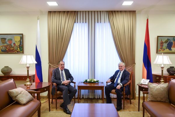Էդվարդ Նալբանդյանի և Սերգեյ Լավրովի հանդիպումը - Sputnik Արմենիա