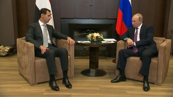 Президент Сирии Башар Асад поблагодарил Владимира Путина за помощь - Sputnik Армения