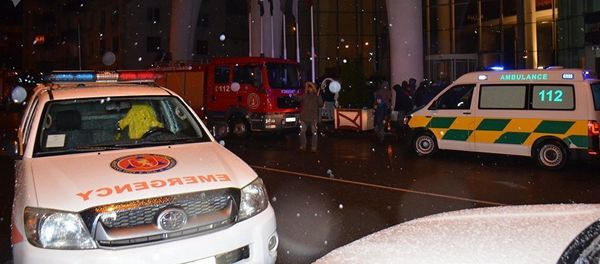 Пожар в батумском отеле Лео Гранд Пожар в батумском отеле Лео Гранд - Sputnik Армения