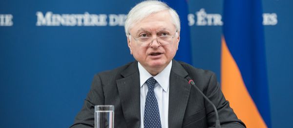Встреча глав МИД Армении и Ирана Эдварда Налбандяна и Мохаммада-Джавада Зарифа - Sputnik Армения
