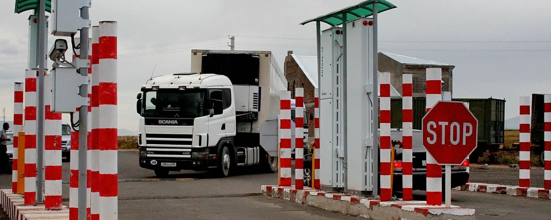 Контрольно-пропускной пункт (КПП) «Бавра» на границе Армении и Грузии. - Sputnik Արմենիա, 1920, 02.06.2021