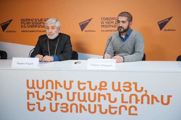 Петрос Малян и Ваан Мардян - Sputnik Армения