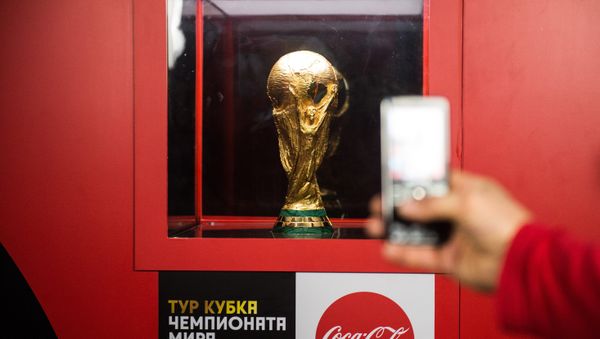 Кубок ЧМ-2018 по футболу представили в Омске Кубок ЧМ-2018 по футболу представили в Омске - Sputnik Армения