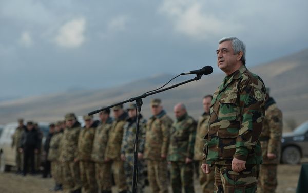 Սերժ Սարգսյանն Արցախում Սերժ Սարգսյանն Արցախում - Sputnik Արմենիա