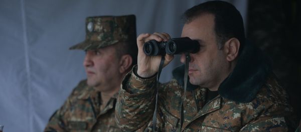 Совместные учения армянских и карабахских ВС - Sputnik Армения