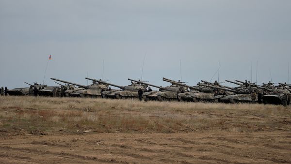 Совместные учения армянских и карабахских ВС - Sputnik Армения