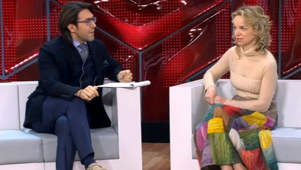 Виталина Цымбалюк-Романовская в программе Андрея Малахова Виталина Цымбалюк-Романовская в программе Андрея Малахова - Sputnik Армения