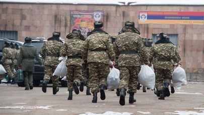 Зимний призыв в армию 2017, Ереван. Республиканский сборный пункт 