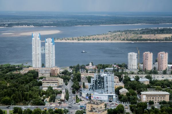 Волгоград, вид на Волгу - Sputnik Армения