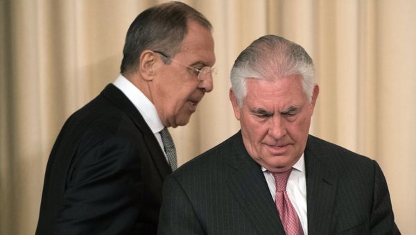 П/к министра иностранных дел РФ С. Лаврова и госсекретаря США Р. Тиллерсона - Sputnik Армения