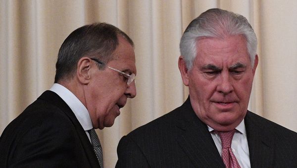 П/к министра иностранных дел РФ С. Лаврова и госсекретаря США Р. Тиллерсона - Sputnik Армения