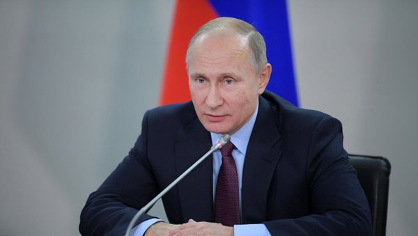 Президент РФ В. Путин - Sputnik Армения