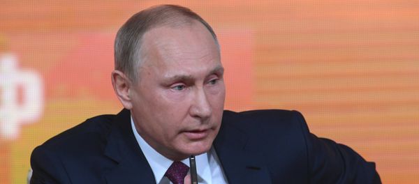 Ежегодная большая пресс-конференция президента РФ Владимира Путина - Sputnik Армения