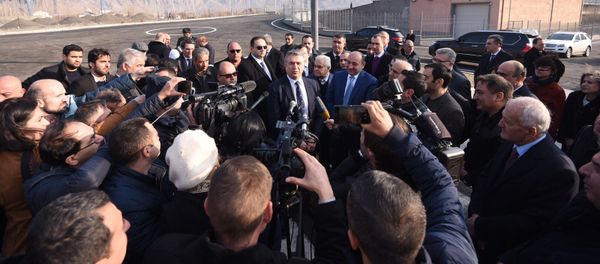 Открытие свободной экономической зоны. Мегри, Армения - Sputnik Արմենիա