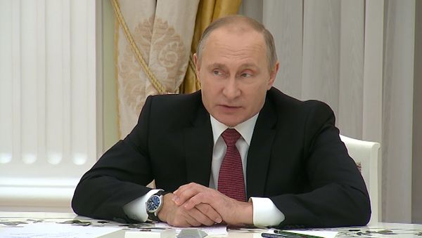 Путин встретился с руководителями органов безопасности и спецслужб стран СНГ - Sputnik Армения