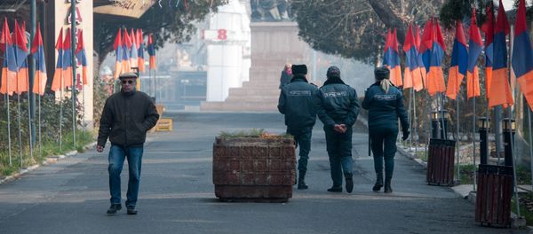 Полиция Армении, Ереван - Sputnik Արմենիա