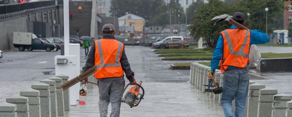 Гастарбайтеры в Москве - Sputnik Армения