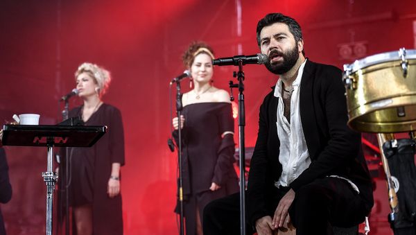Певец Алексей Чумаков на XIV Международном фестивале Усадьба Jazz в музее-усадьбе Архангельское. - Sputnik Армения