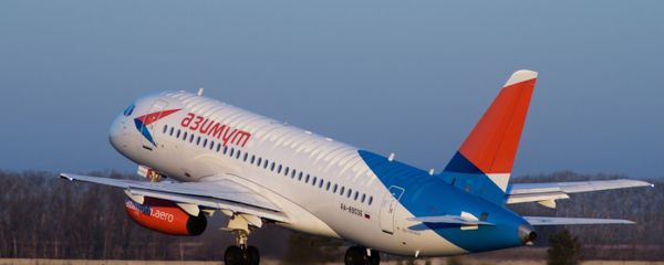 Первый рейс новой авиакомпании Азимут в Новосибирске - Sputnik Արմենիա