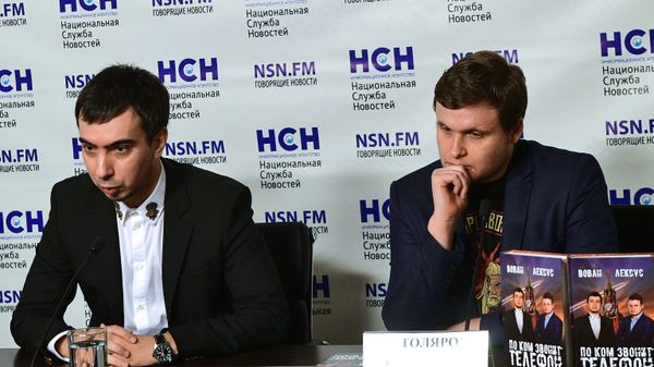 пранкеры Вован (Владимир Кузнецов) и Лексус (Алексей Столяров), архивное фото - Sputnik Армения