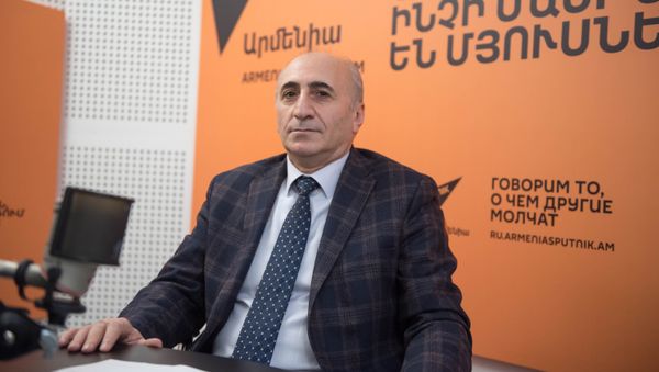 Руководитель Центра инновационных и институциональных исследований Армянского государственного экономического университета Атом Маргарян - Sputnik Արմենիա