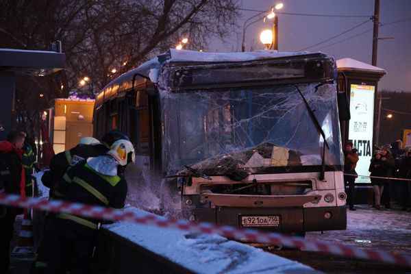 На западе Москвы автобус въехал в подземный переход - Sputnik Армения