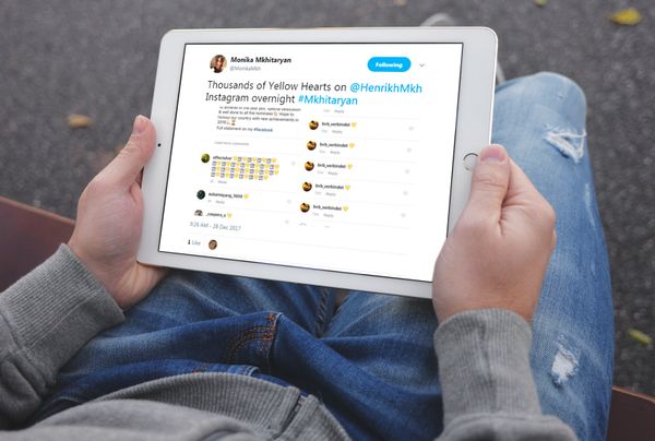 Скрин twitter-поста Моники Мхитарян Скрин twitter-поста Моники Мхитарян - Sputnik Армения
